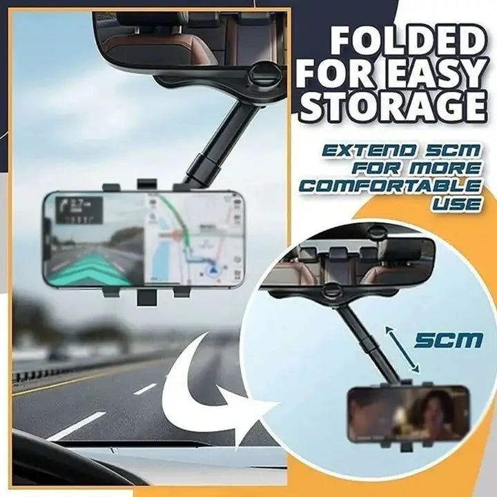 Rotatable Retractable Car Phone Holder