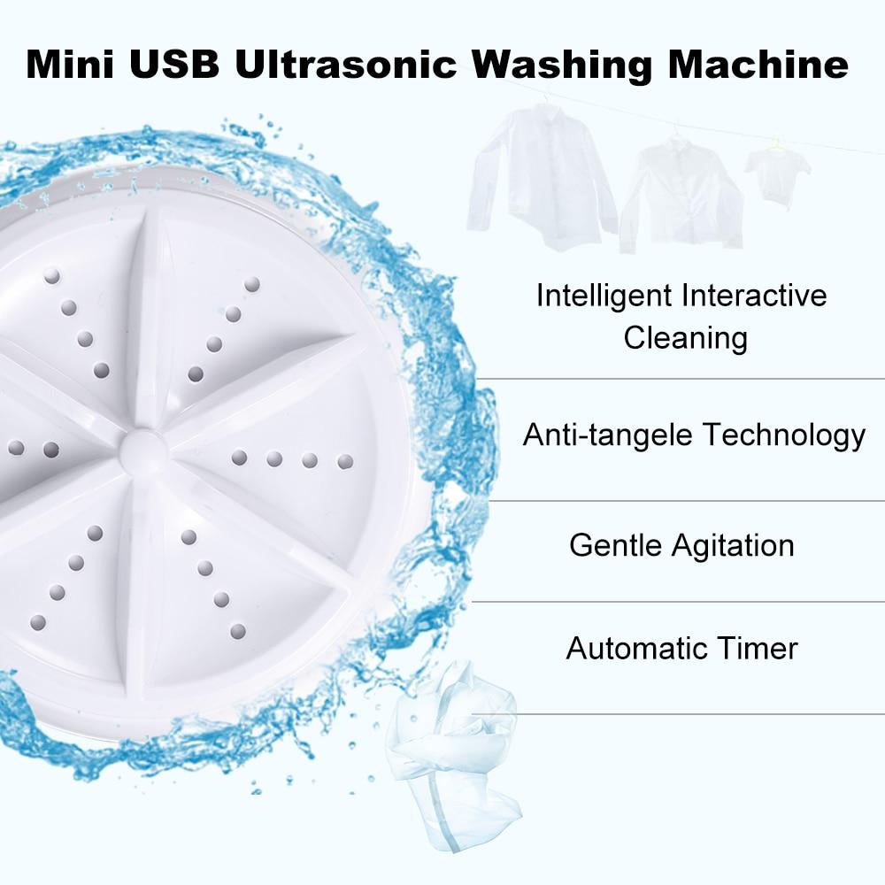 Portable Ultrasonic Washing Machine