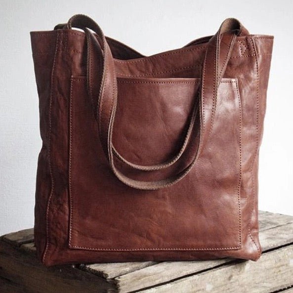 LeatherLux™ - Leather Shoulder Bag